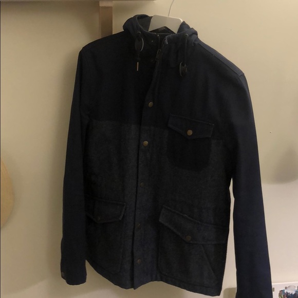 Topman navy denim jacket - Picture 1 of 3
